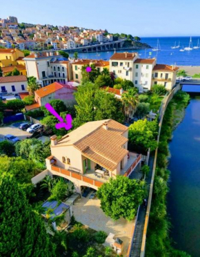 Villa de charme à 1 minute de la plage à pied